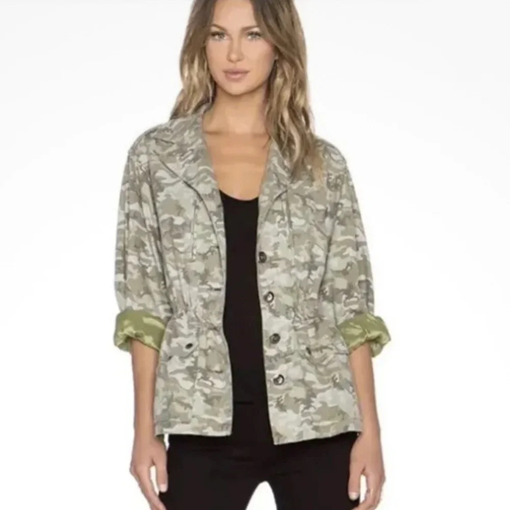 ATM Medium Camo Field Jacket Utility Military Camouflage ~Anthony Thomas Melinno